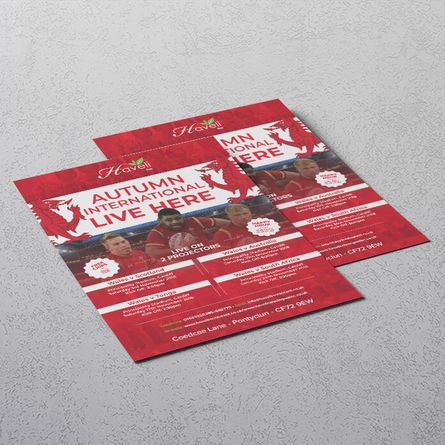Laminated Flyer printing