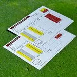 A6 Golf Scorecard