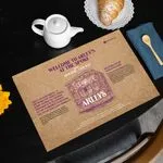 Placemat Kraft paper