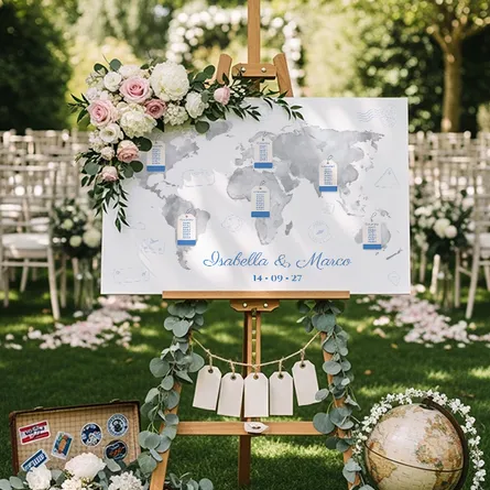 Around-The-World-Table-Plan