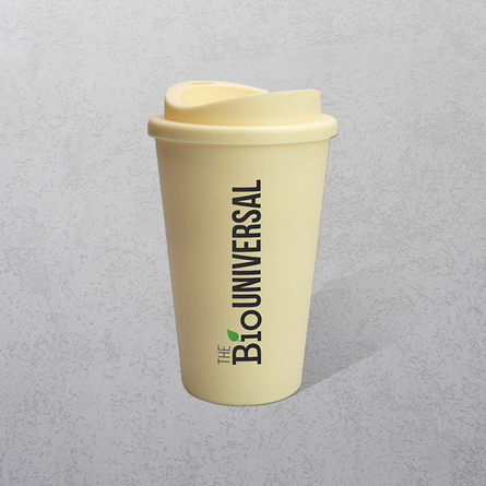 Apprintable Biodegradable Travel Cup
