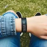 Black-Paper-Wristbands