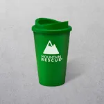 Apprintable Coloured Travel Cup Green
