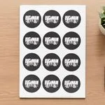Circle Sticker Printing