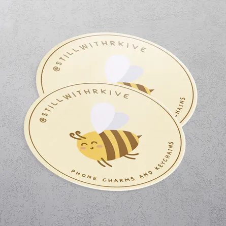 round Sticker printing