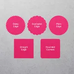 Cocktail Coasters Shapes Guide
