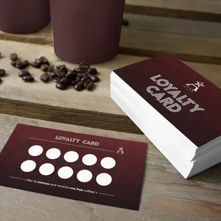 Custom Printed Loyalty Cards