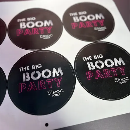 Custom Round Stickers