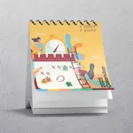Square Desk Calendar