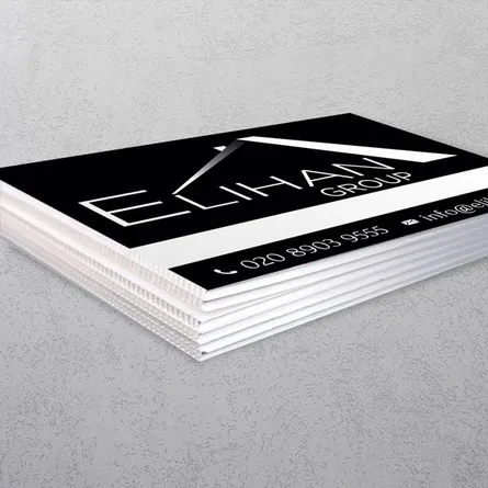 Printed Estate Agent Board