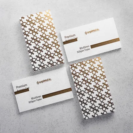 Metallic Foil Business Cards 4