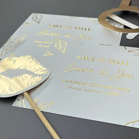Gold Foil Flyers
