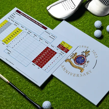 A6 Printing Scorecards