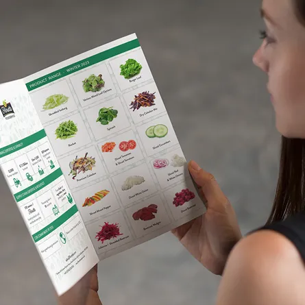 Half Fold Leaflet