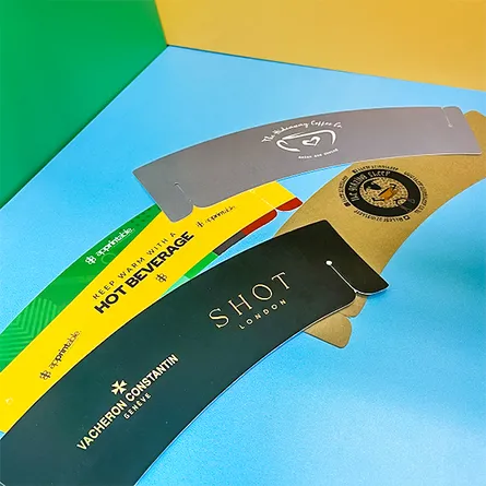 Cut Out Paper Cup Sleeves
