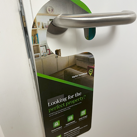 Customised Branding Door Hanger