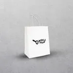 Medium White Paper Bag