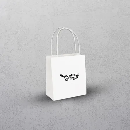  Small White Paper Bags