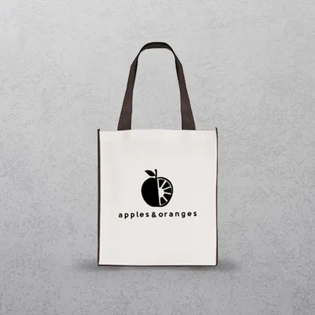 Black Large Contrast Shopper