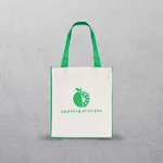 Green Large Contrast Shopper