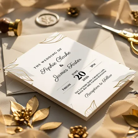 Leaves-Of-Gold-Wedding-Invitation