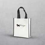 Black Mini Contrast Shopper