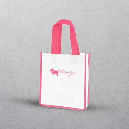 Pink Mini Contrast Shopper