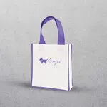 Purple Mini Contrast Shopper