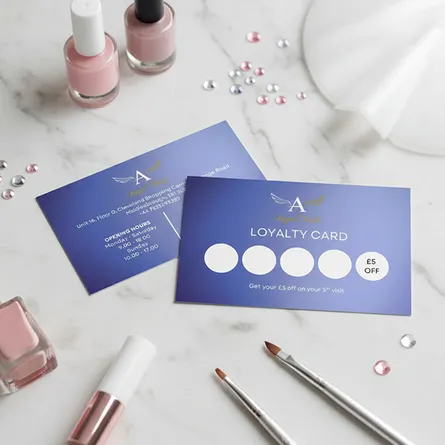 Nail Studio Loyalty Business Card