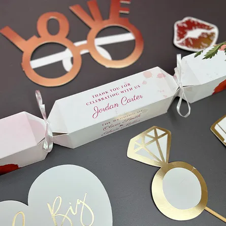Personalised Wedding Crackers