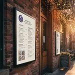 Restaurant Outer Same Day Poster