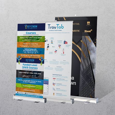 Three Roller Banners