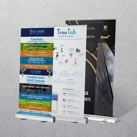 Three Roller Banners