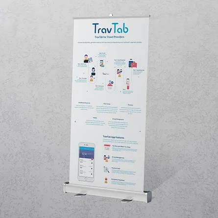 Apprintable Roller Banners