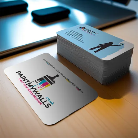 Round Corners Business Cards