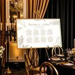 Seating-Plan-Gold-Leaf-Themed