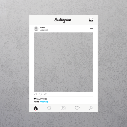 Instagram Selfie Frame