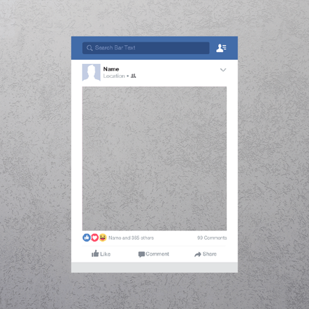 Facebook Selfie Frame
