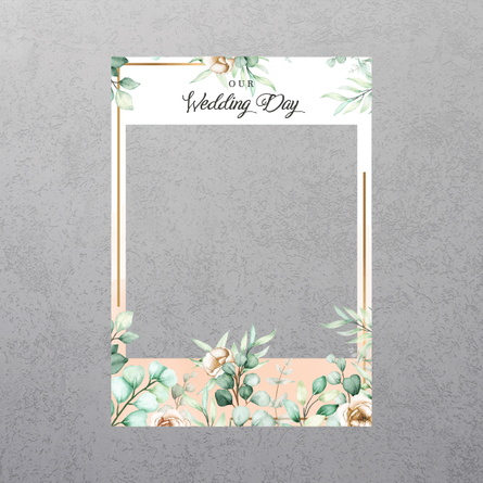 Wedding Day Selfie Frame