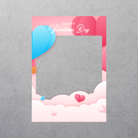 Valentines Selfie Frame