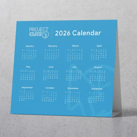Large Square Tent Calendar