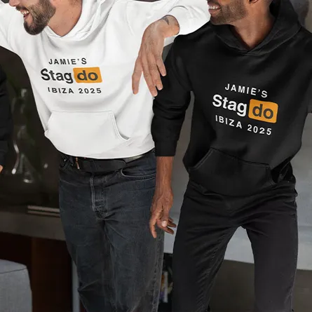 Stag Do Personalised Hoodie