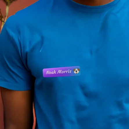 Sticker Name tags