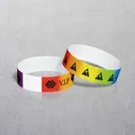 Rainbow paper Wristbands