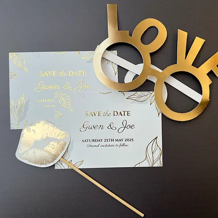 Wedding Foil Flyers