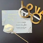 Wedding Foil Flyers