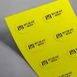 Oval Stickers