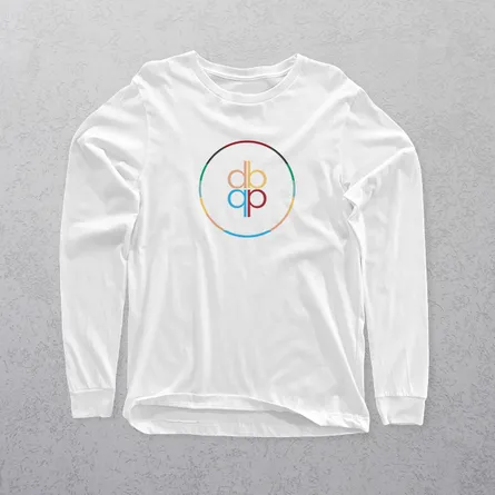 Apprintable White Long Sleeve Logo