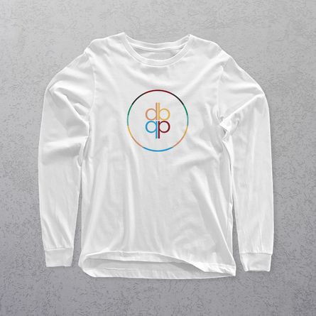 Apprintable White Long Sleeve Logo