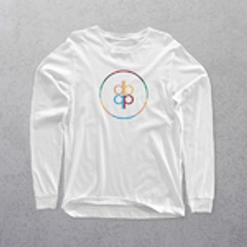 Apprintable White Long Sleeve Logo